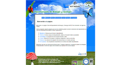 Desktop Screenshot of biogeo.torrealmirante.net