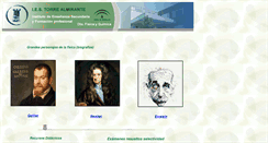 Desktop Screenshot of fisquim.torrealmirante.net